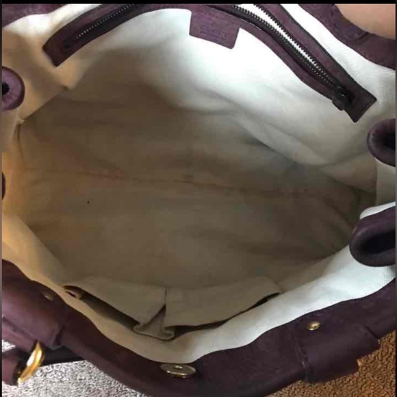 Purple Gucci tote bag - Picture 3 of 6